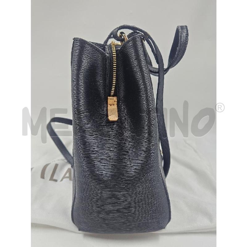 BORSA D ALVIERO MARTINI NERA SAFFIANO  | Mercatino dell'Usato Verona fiera 2