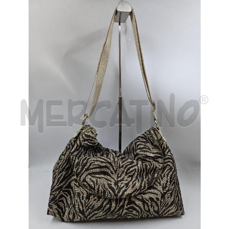 BORSA D BORBONESE ANIMALIER CERNIERA DAV | Mercatino dell'Usato Verona fiera 1