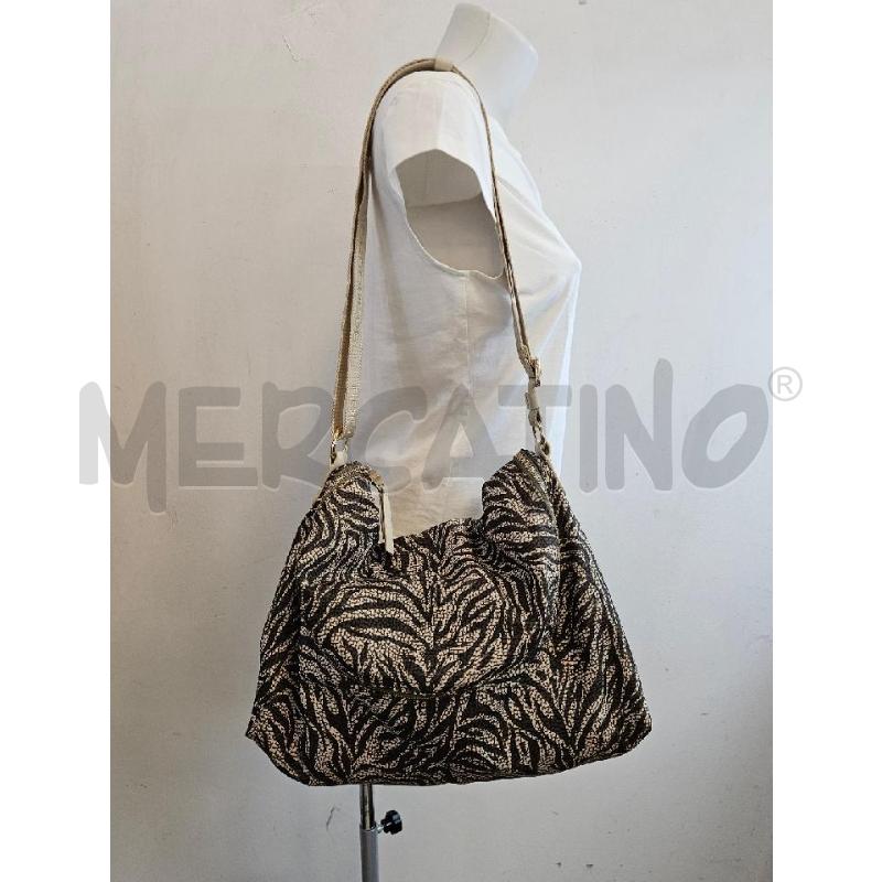 BORSA D BORBONESE ANIMALIER CERNIERA DAV | Mercatino dell'Usato Verona fiera 4