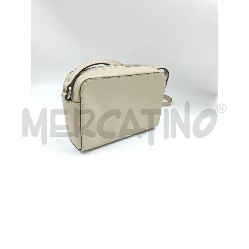 BORSA D CALVIN KLEIN BEIGE SCULPTED CAMERA BAG  | Mercatino dell'Usato Verona fiera 3