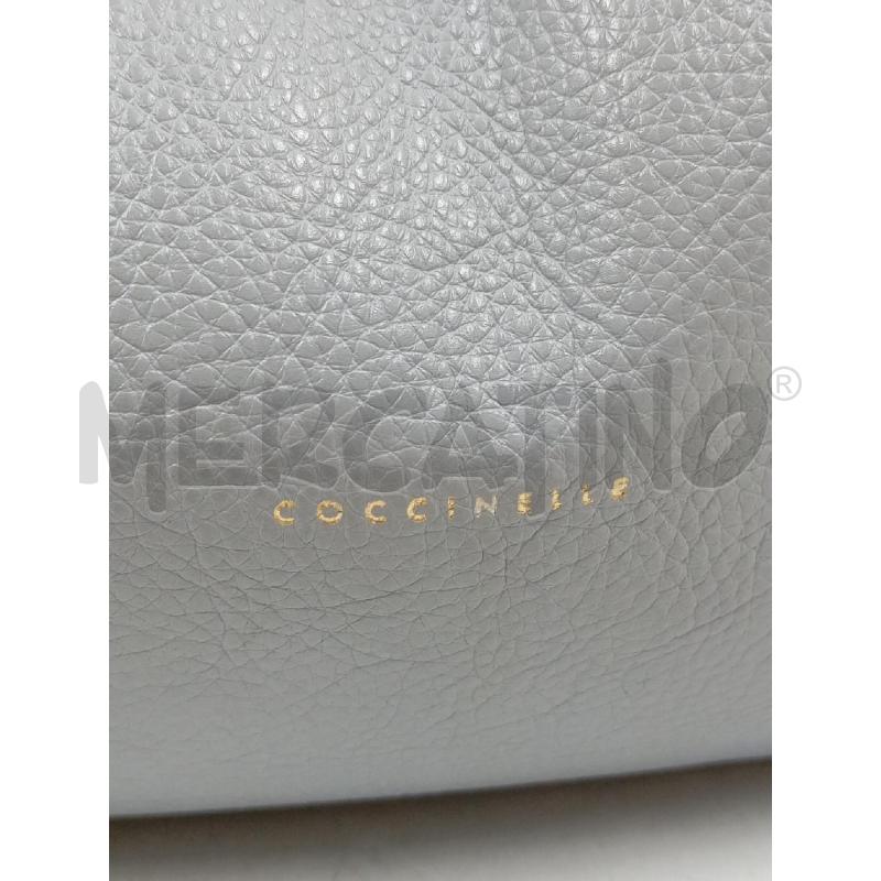 BORSA D COCCINELLE AZZURRA IN PELLE  | Mercatino dell'Usato Verona fiera 2