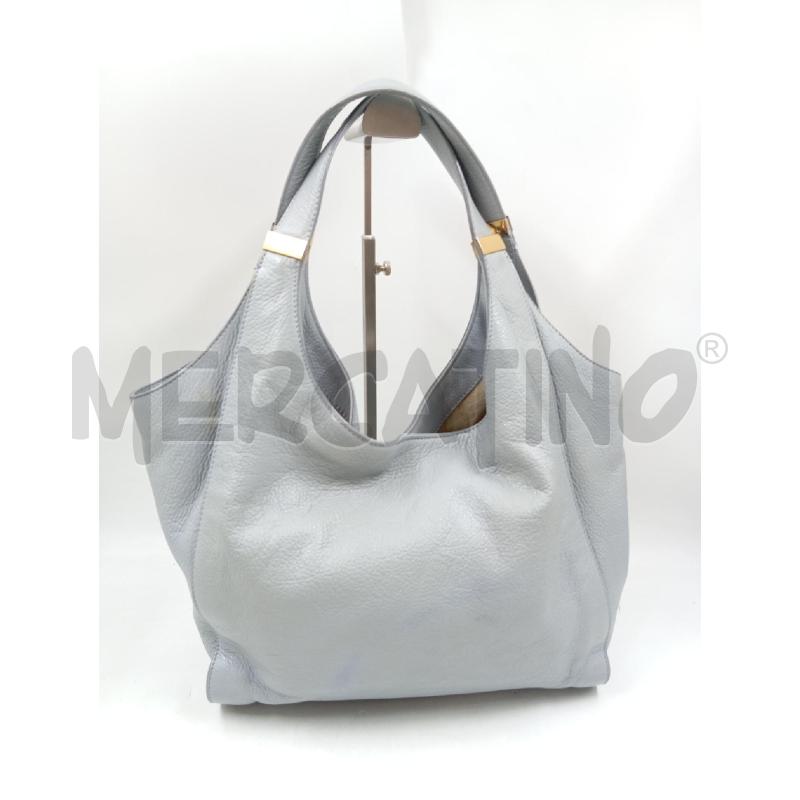 BORSA D COCCINELLE AZZURRA IN PELLE  | Mercatino dell'Usato Verona fiera 3