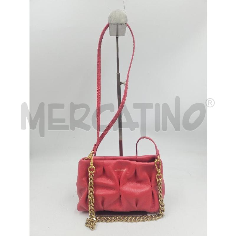 BORSA D COCCINELLE IN PELLE OPHELIE GOODIE ROCK ROSA  | Mercatino dell'Usato Verona fiera 1