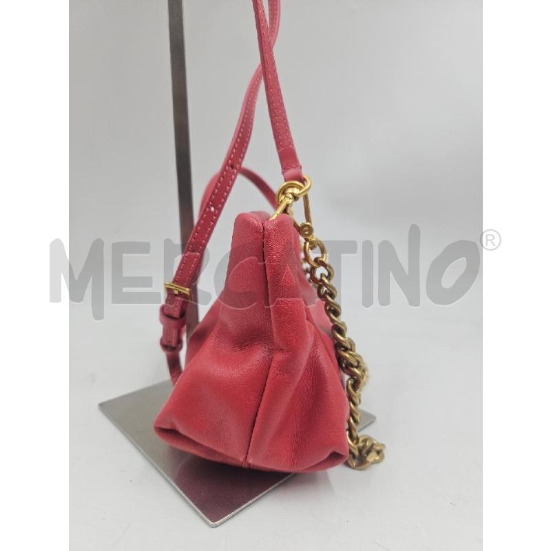 BORSA D COCCINELLE IN PELLE OPHELIE GOODIE ROCK ROSA  | Mercatino dell'Usato Verona fiera 2