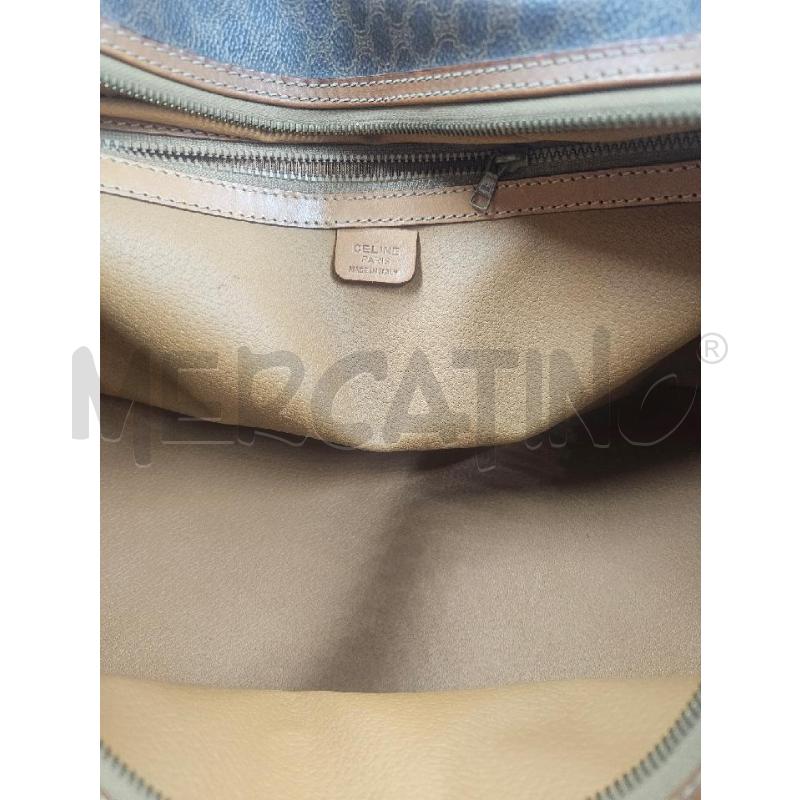 BORSA D DA VIAGGIO CELINE CANVAS MARRONE VINTAGE  | Mercatino dell'Usato Verona fiera 4