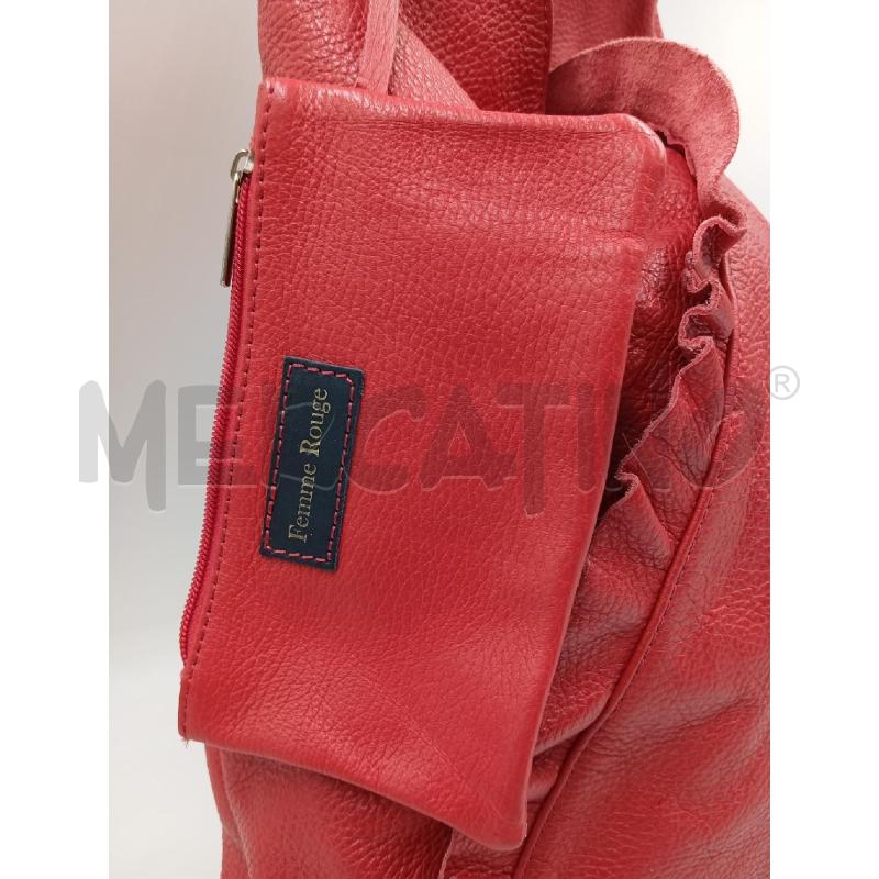 BORSA D FEMME ROUGE ROSSA  | Mercatino dell'Usato Verona fiera 2