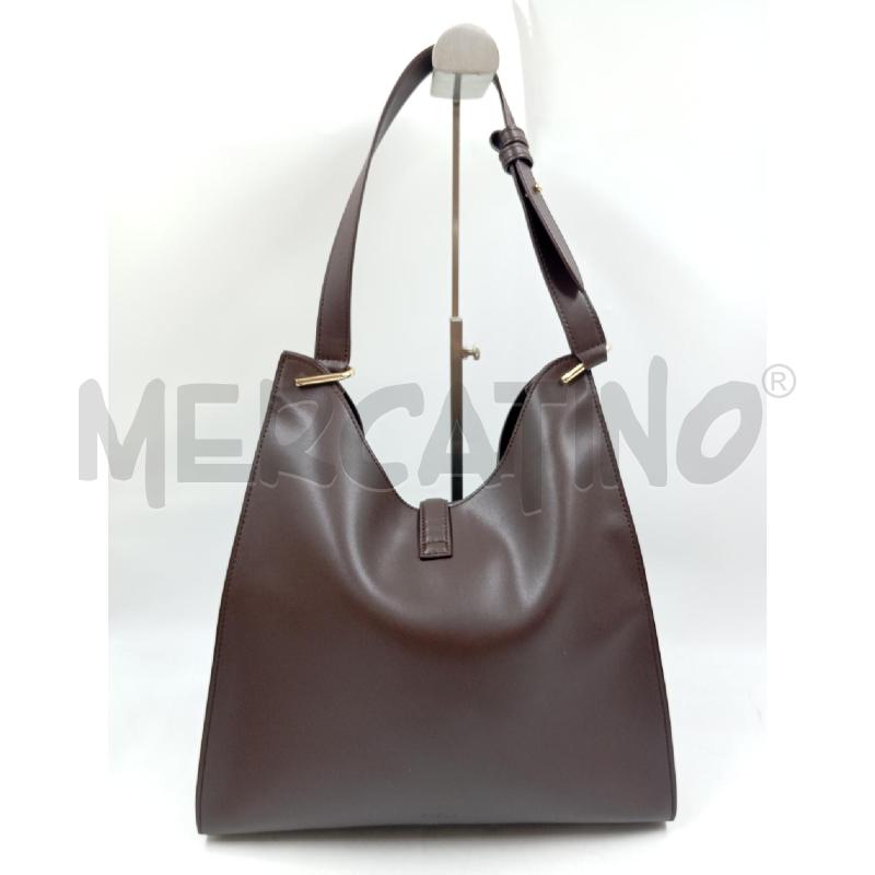 BORSA D FURLA MARRONE CON GANCIO NODO  | Mercatino dell'Usato Verona fiera 3