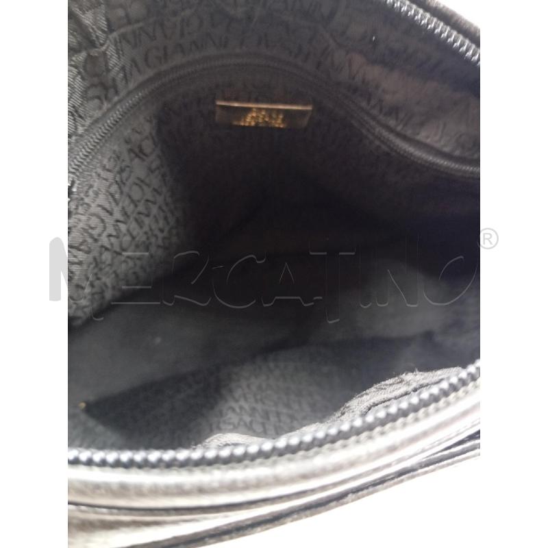 BORSA D GIANNI VERSACE NERA IN PELLE  | Mercatino dell'Usato Verona fiera 3