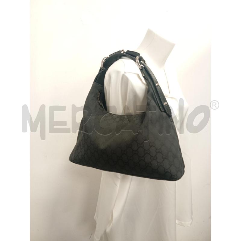 BORSA D GUCCI IN TELA NERA VINTAGE  | Mercatino dell'Usato Verona fiera 5