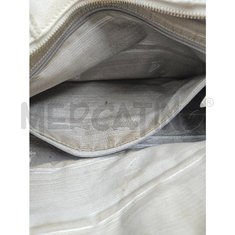 BORSA D HOGAN  BIANCA IN PELLE A BAULETTO | Mercatino dell'Usato Verona fiera 4