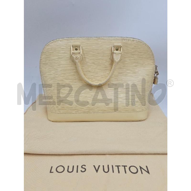 BORSA D LOUIS VUITTON ALMA EPI GIALLA  | Mercatino dell'Usato Verona fiera 1