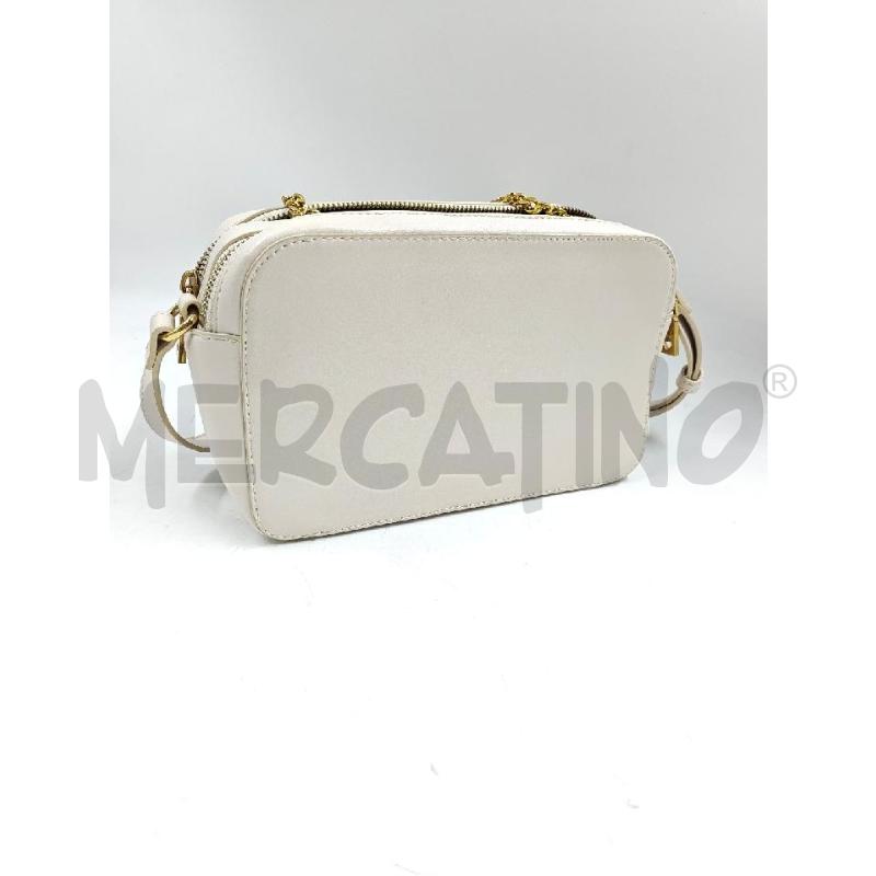 BORSA D LOVE MOSCHINO BIANCA BORCHIE DORATE  | Mercatino dell'Usato Verona fiera 3