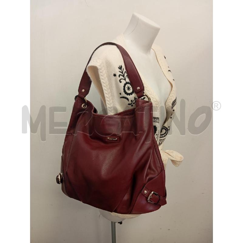 BORSA D MAX MARA BORDEAUX INSERTI DORATI  | Mercatino dell'Usato Verona fiera 3