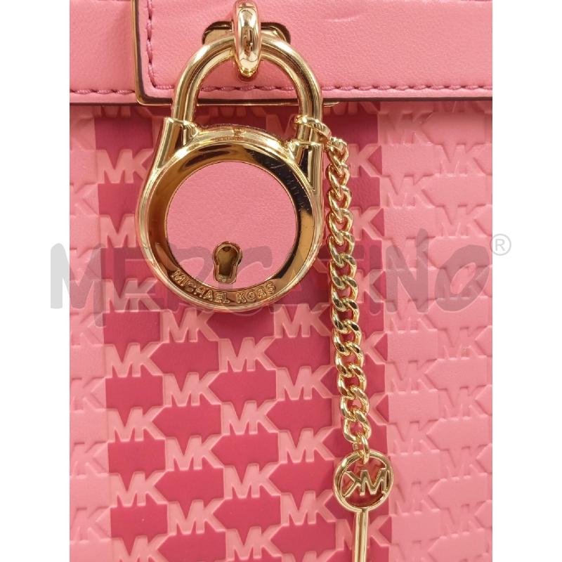 BORSA D MICHAEL KORS HAMILTON EOSA LUCCHETTO DORATO | Mercatino dell'Usato Verona fiera 2