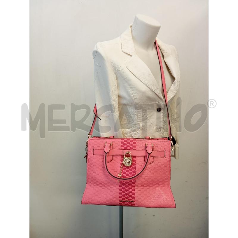 BORSA D MICHAEL KORS HAMILTON EOSA LUCCHETTO DORATO | Mercatino dell'Usato Verona fiera 5