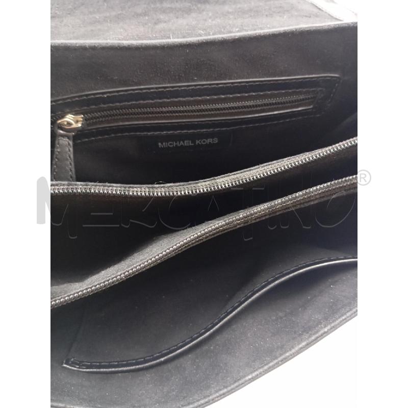 BORSA D MICHAEL KORS HENDRIX NERA IN PELLE  | Mercatino dell'Usato Verona fiera 4