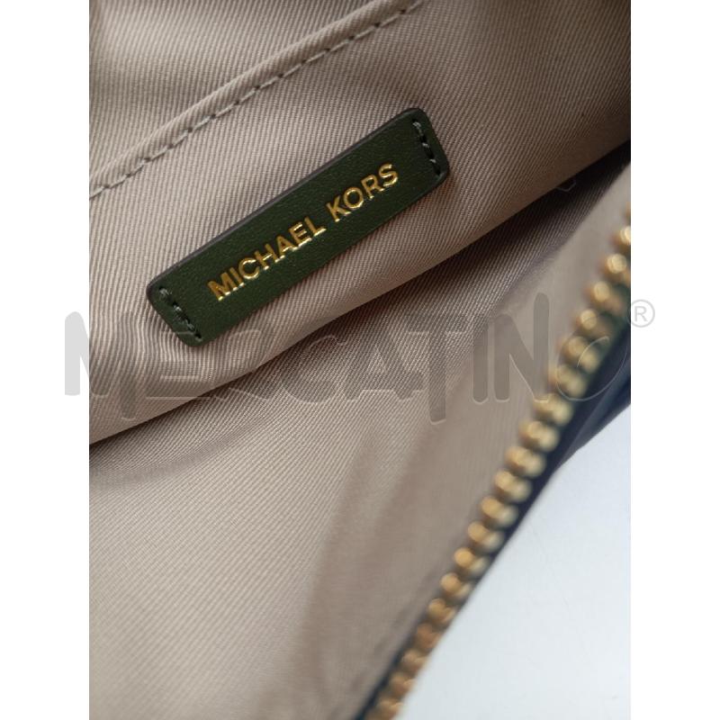 BORSA D MICHAEL KORS JET SET WRISTLET VERDE OLIVA  | Mercatino dell'Usato Verona fiera 4
