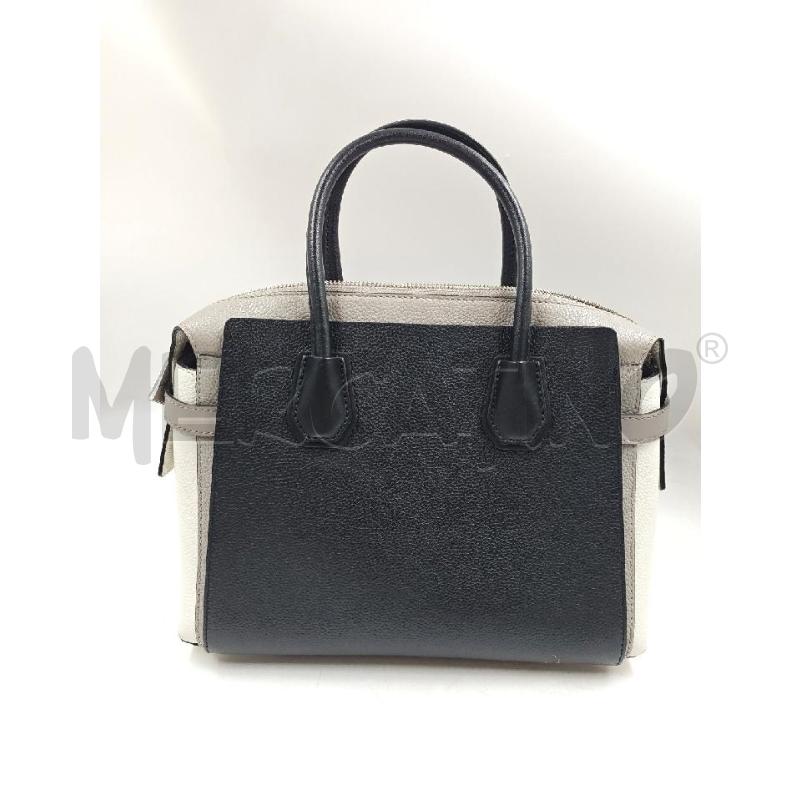 BORSA D MICHAEL KORS MERCER GRI BIA NERA PELLE MARTELLATA | Mercatino dell'Usato Verona fiera 2