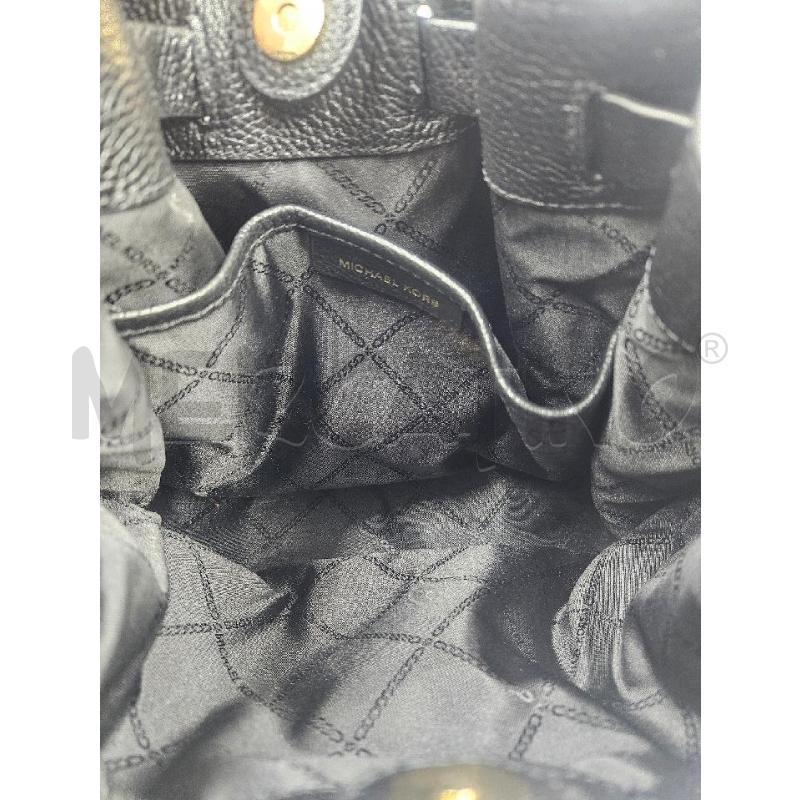 BORSA D MICHAEL KORS NERA IN  PELLE MARTELLATA | Mercatino dell'Usato Verona fiera 4