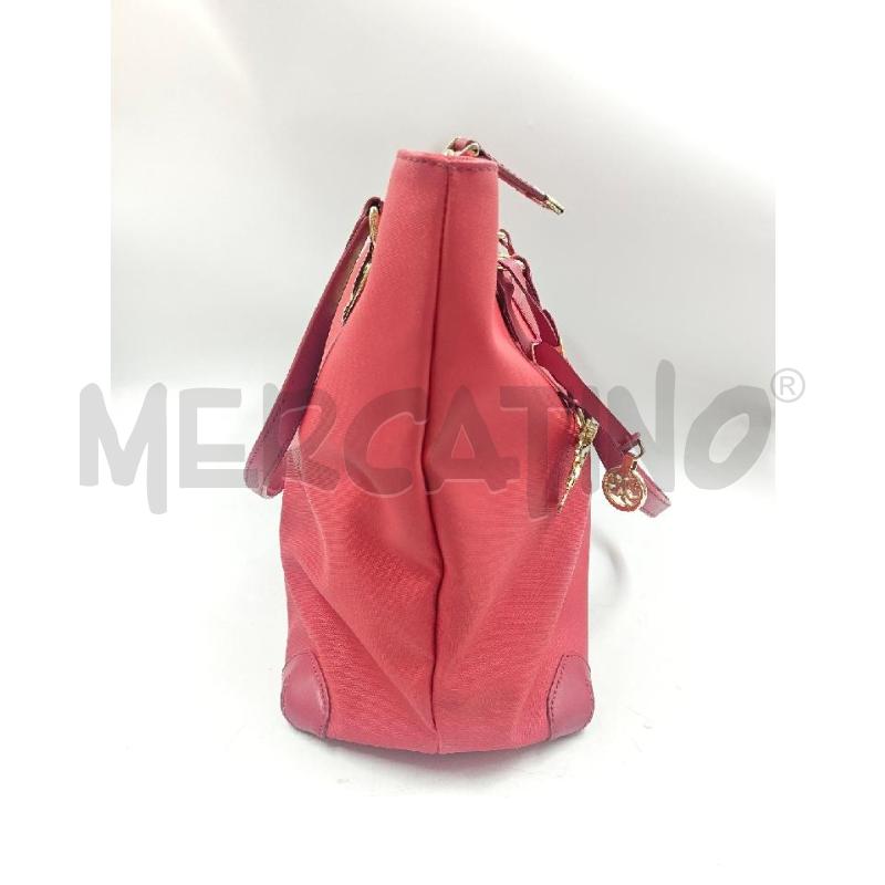 BORSA D PIERO GUIDI ROSSA  INSERTI DORATI SID ROCK  | Mercatino dell'Usato Verona fiera 2