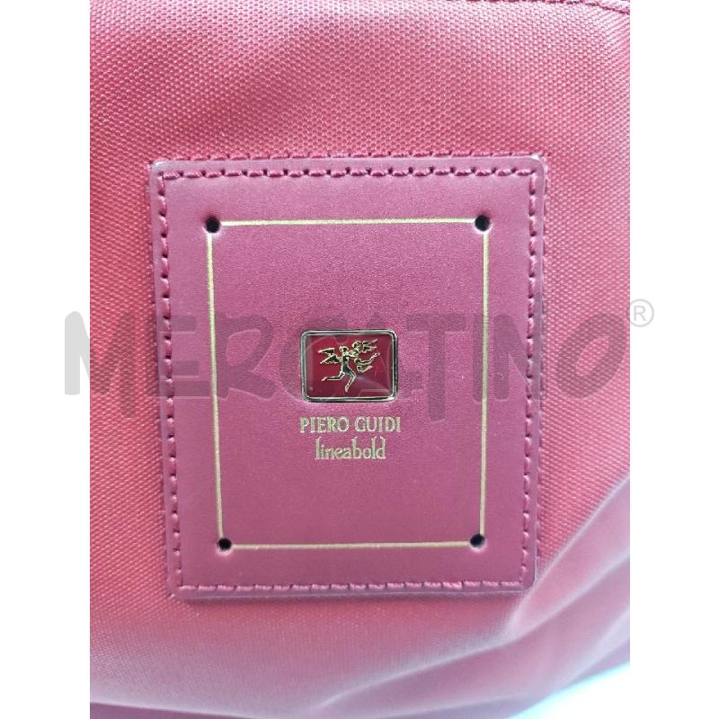 BORSA D PIERO GUIDI ROSSA  INSERTI DORATI SID ROCK  | Mercatino dell'Usato Verona fiera 4