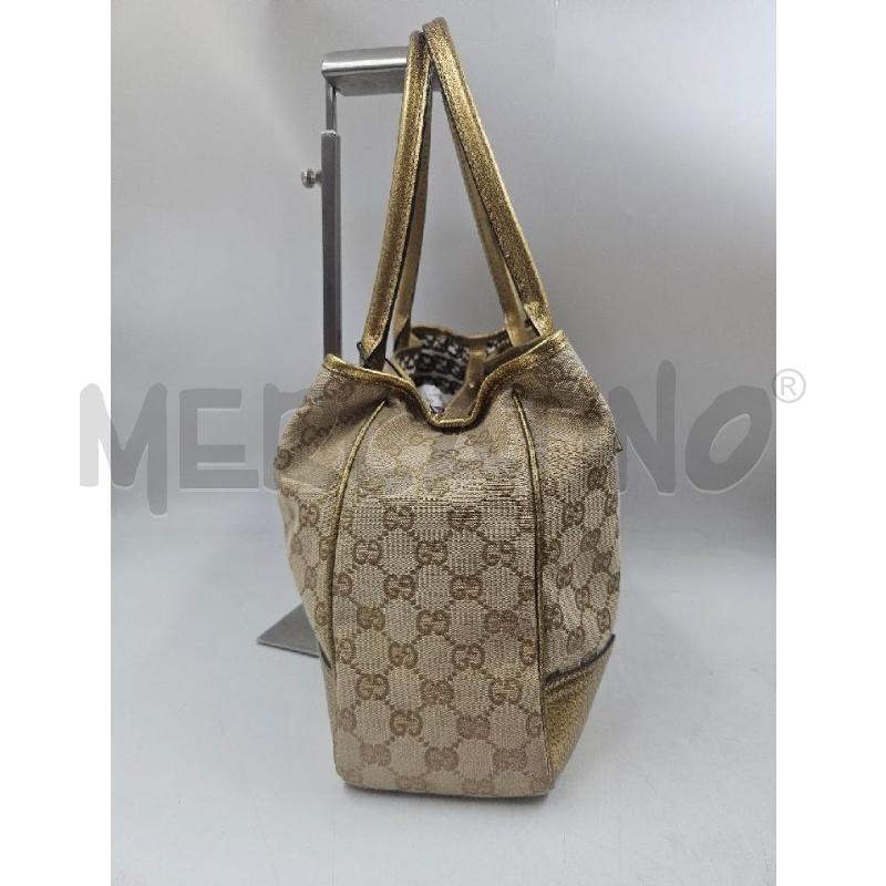BORSA D PRINCY GUCCI TESSUTO GG INSERTI DORATI  | Mercatino dell'Usato Verona fiera 2