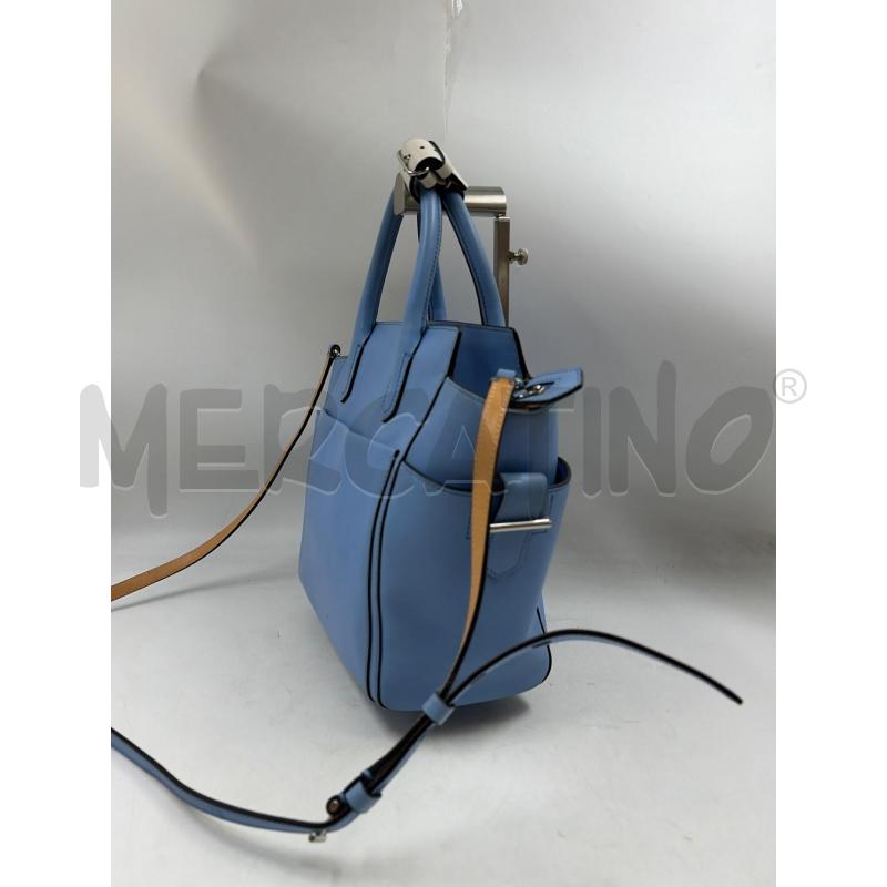 BORSA D REED KRAKOFF PELLE CERULEO DA RIV | Mercatino dell'Usato Verona fiera 2