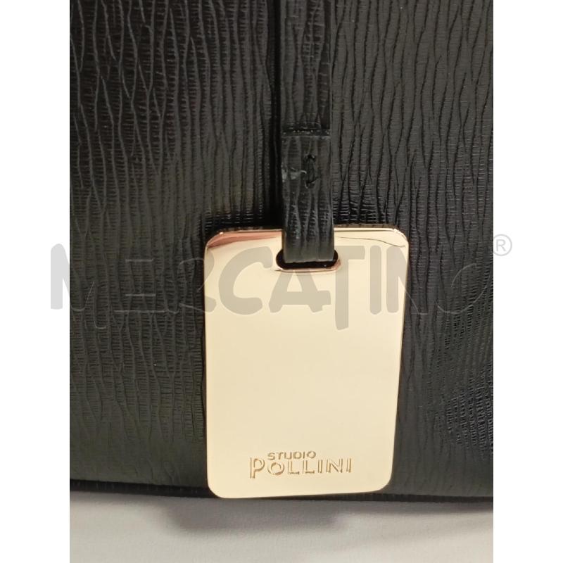 BORSA D STUDIO POLLINI NERA  | Mercatino dell'Usato Verona fiera 2