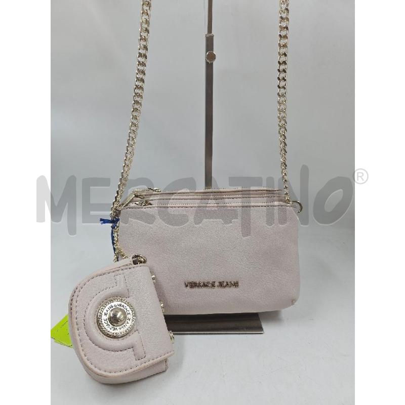 BORSA D VERSACE JEANS ROSA TRE SCOMPARTI  | Mercatino dell'Usato Verona fiera 1