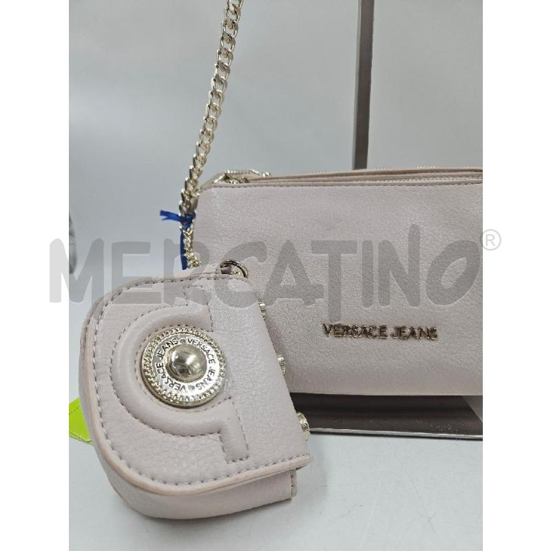 BORSA D VERSACE JEANS ROSA TRE SCOMPARTI  | Mercatino dell'Usato Verona fiera 2