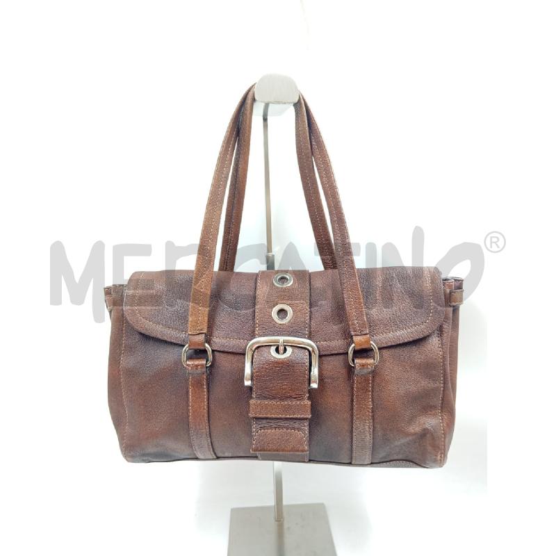 BORSA PRADA A SPALLA PELLE MARRONE  | Mercatino dell'Usato Verona fiera 1