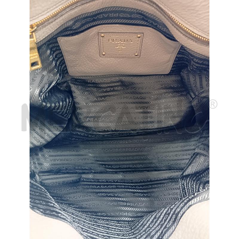 BORSA PRADA PELLE MARTELLATA TORTORA | Mercatino dell'Usato Verona fiera 4