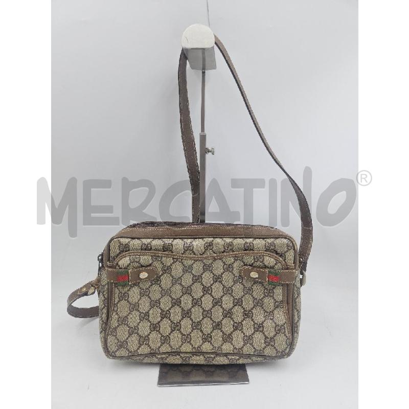 BORSA UNISEX GUCCI OPHIDIA MARRONE BEIGE  | Mercatino dell'Usato Verona fiera 1