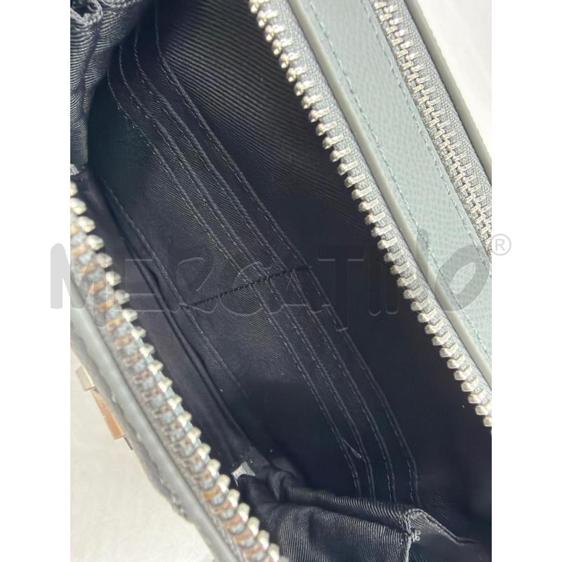 BORSA UNISEX KARL LAGERFIELD GRIGIA  DOPPIA CERNIERA  | Mercatino dell'Usato Verona fiera 4