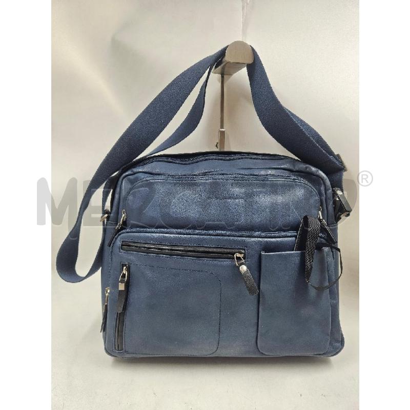 BORSA U DA LAVORO PIQUADRO BLU  | Mercatino dell'Usato Verona fiera 1