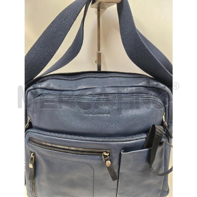 BORSA U DA LAVORO PIQUADRO BLU  | Mercatino dell'Usato Verona fiera 2