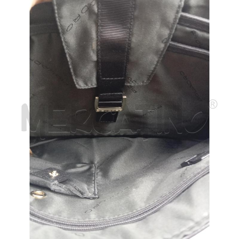 BORSA U PIQUADRO DA LAVORO NERA INSERTI ANIMALIER  | Mercatino dell'Usato Verona fiera 3