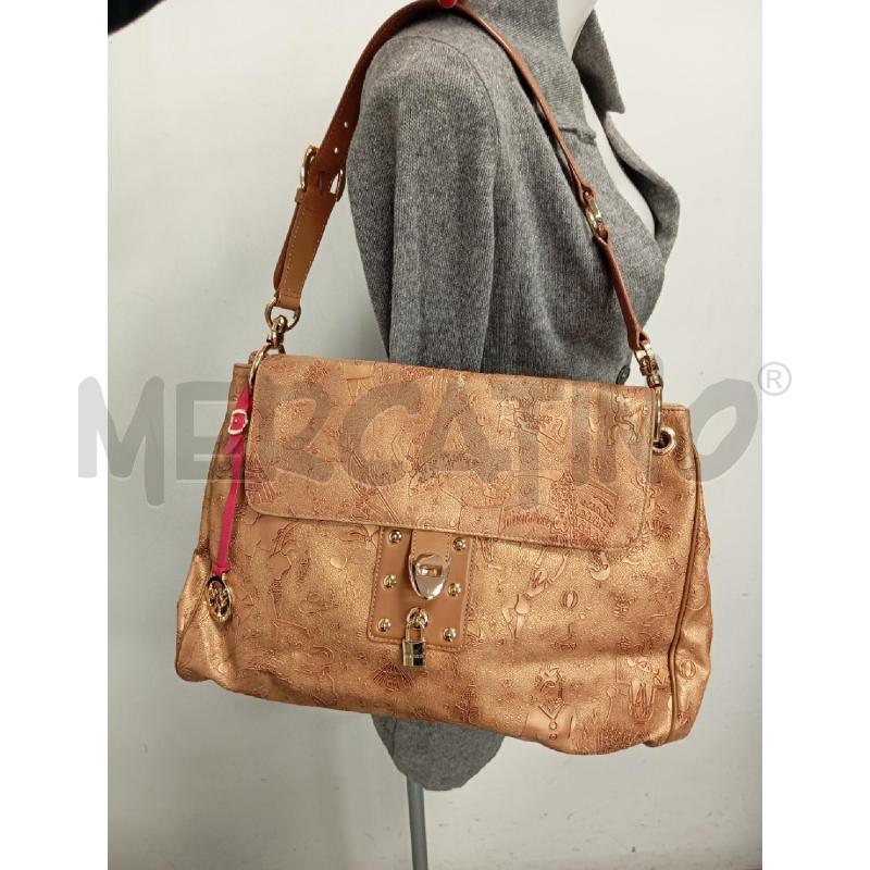 BORSA  D PIERO GUIDI DORATA CIRCUS BAG OLDEN AGE  | Mercatino dell'Usato Verona fiera 1