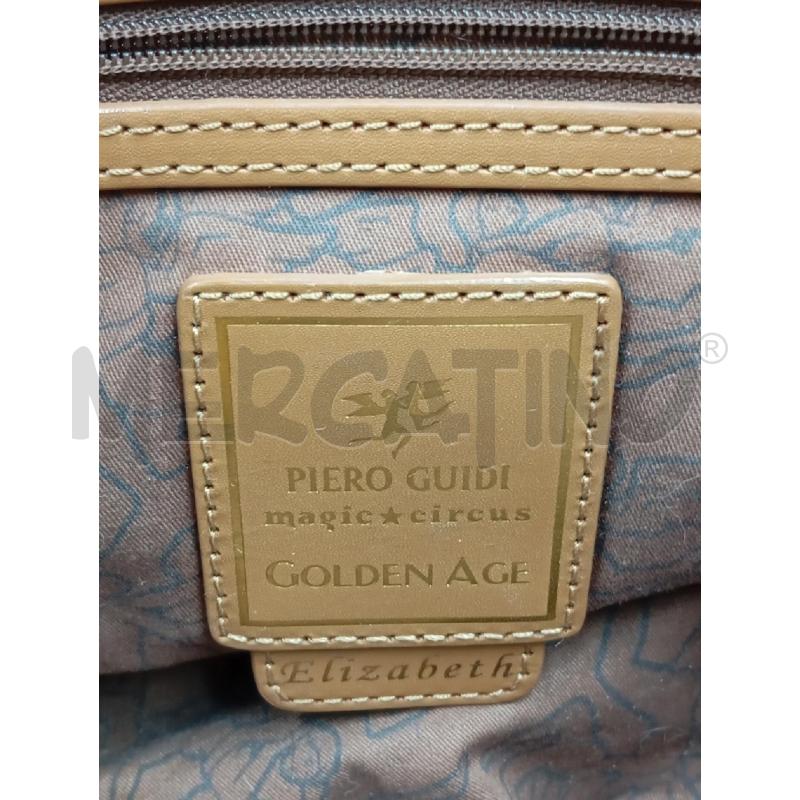BORSA  D PIERO GUIDI DORATA CIRCUS BAG OLDEN AGE  | Mercatino dell'Usato Verona fiera 5