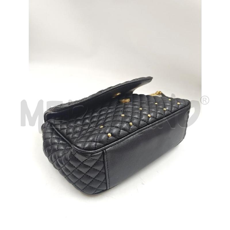 BORSA  D VERSACE JEANS COUTURE NERA CON BORCHIETTI  | Mercatino dell'Usato Verona fiera 3