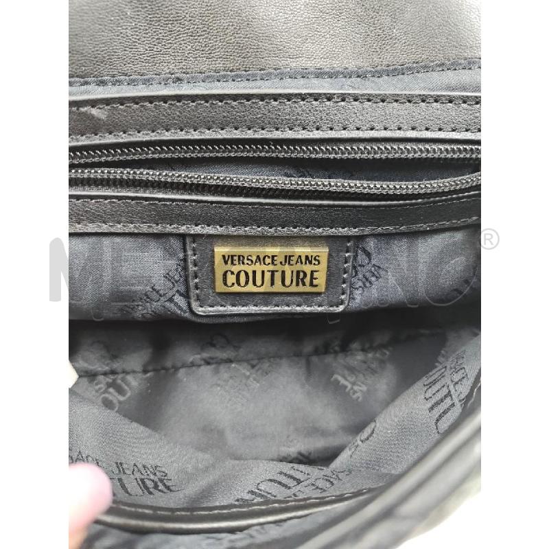 BORSA  D VERSACE JEANS COUTURE NERA CON BORCHIETTI  | Mercatino dell'Usato Verona fiera 5
