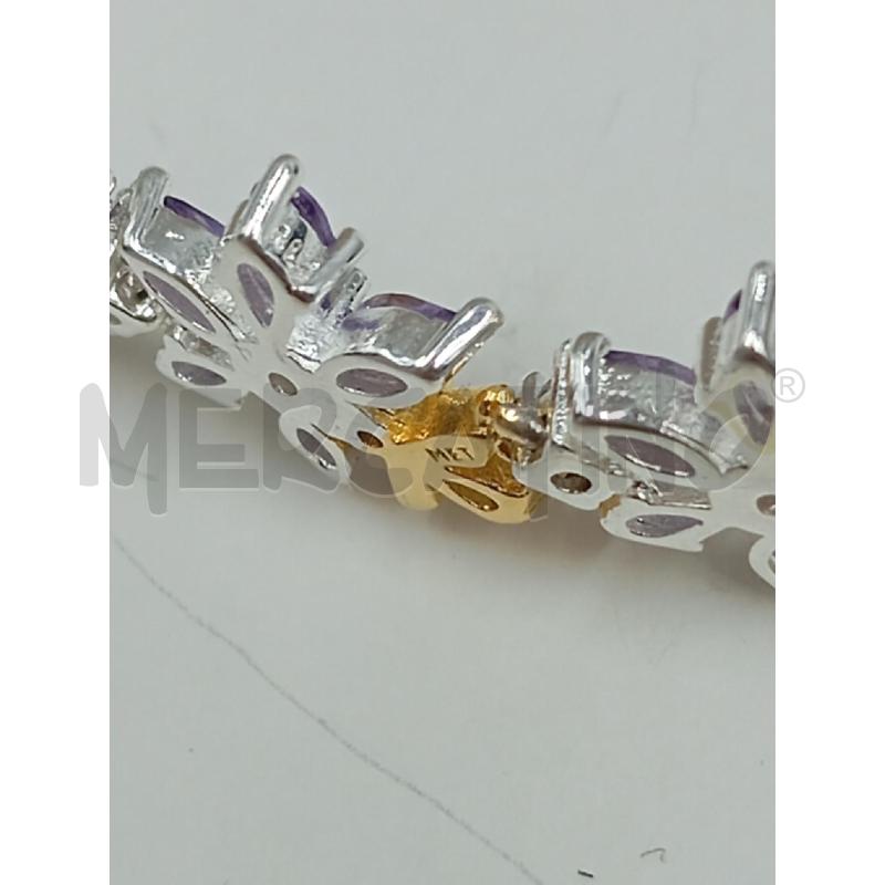 BRACCIALE PANDORA HERBARIUM FIORI VIOLA APE BRIDGERTON | Mercatino dell'Usato Verona fiera 3