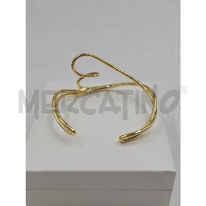 BRACCIALE PANDORA RIGIDO CUORE LINEA SINUOSA | Mercatino dell'Usato Verona fiera 3