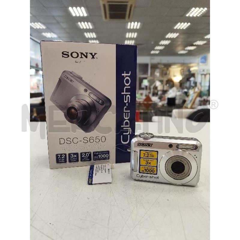CAMERA SONY DSC-S650 | Mercatino dell'Usato Verona fiera 1