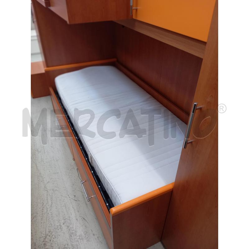 CAMERETTA SOPPALCO 2 LETTI SCALA CONTENITORE | Mercatino dell'Usato Verona fiera 2
