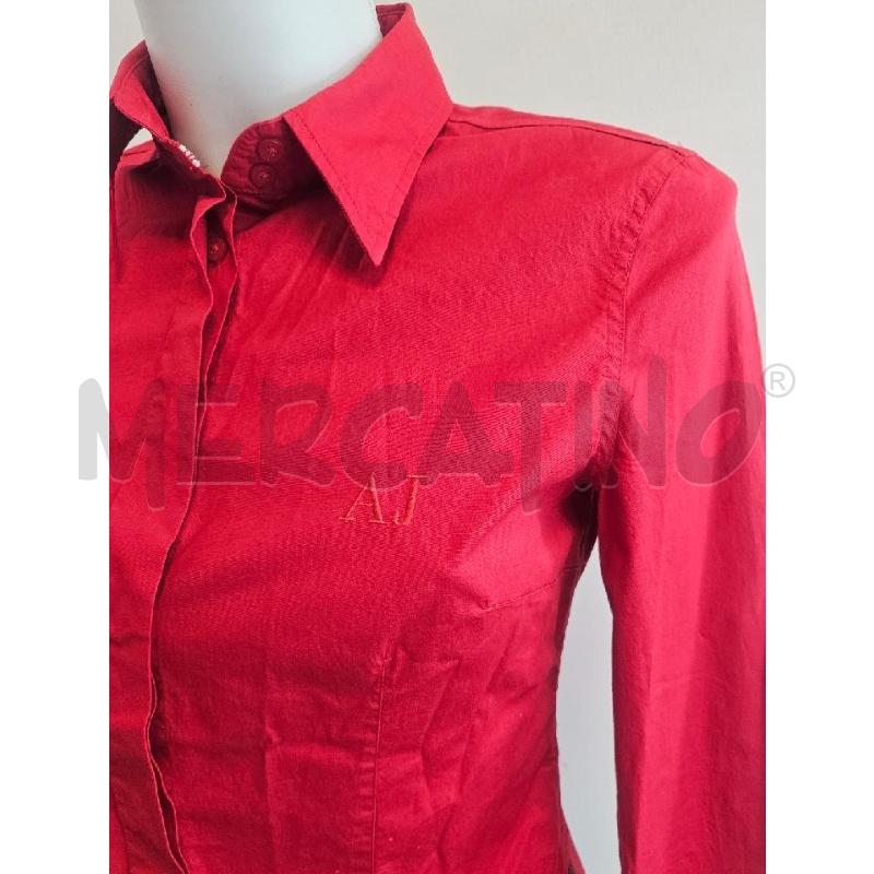 CAMICIA DONNA ARMANI JEANS ROSSA | Mercatino dell'Usato Verona fiera 2