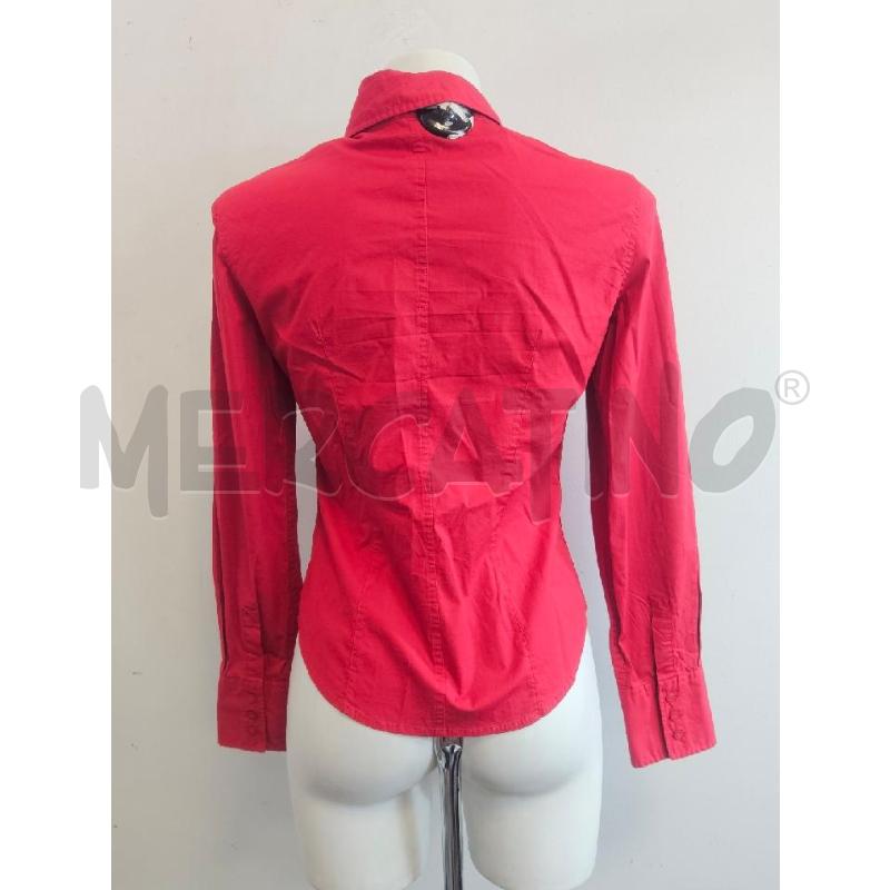 CAMICIA DONNA ARMANI JEANS ROSSA | Mercatino dell'Usato Verona fiera 4