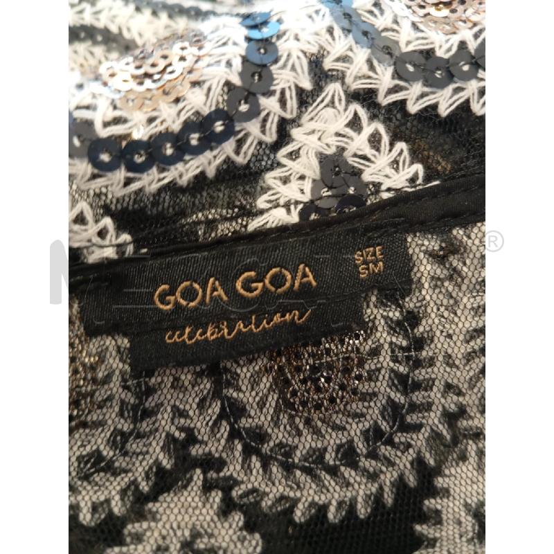 CAMICIA DONNA GOA GOA TULLE PAILLETTES DORATE | Mercatino dell'Usato Verona fiera 5