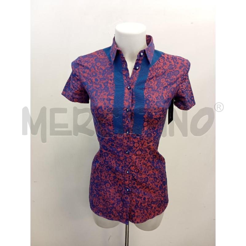 CAMICIA DONNA VERSUS VERSACE ROSSO VIOLA | Mercatino dell'Usato Verona fiera 1