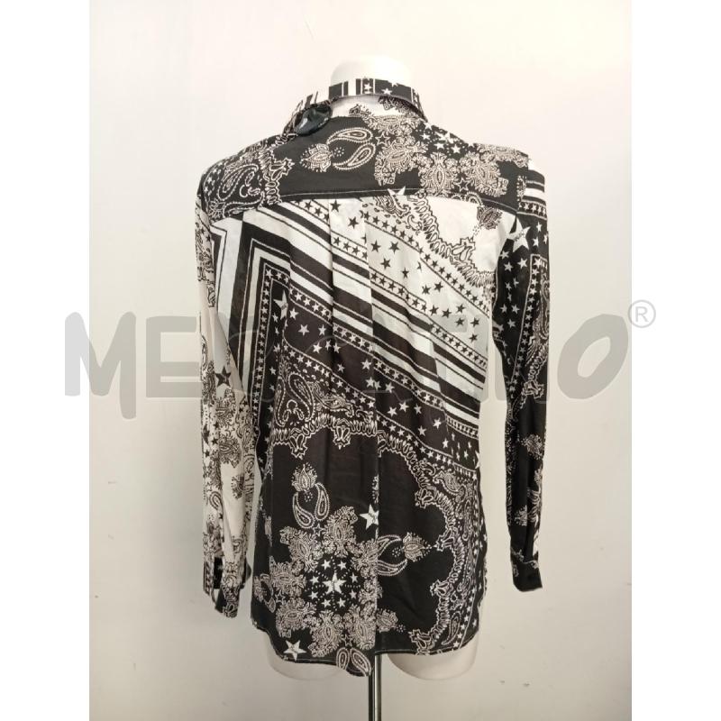 CAMICIA D 8PM BIANCA NERA  | Mercatino dell'Usato Verona fiera 4
